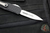 Microtech Hera OTF Knife- Frag- Double Edge- Black Frag Handle- Stonewash Plain Edge 702-10 FRS
