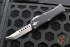 Microtech Hera OTF Knife- Hellhound Edge- Black Handle- Stonewash Standard 919-10 S