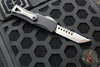 Microtech Hera OTF Knife- Hellhound Edge- Black Handle- Stonewash Standard 919-10 S