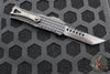 Microtech Hera OTF Knife- Hellhound Edge- Shadow Edition- Black Frag Handle- Black DLC Blade 919-1 DLCTFRSH