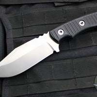 American Tomahawk Company ATC- Scout- Black G-10 Handle- Tumbled Blade