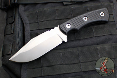 American Tomahawk Company ATC- Scout- Black G-10 Handle- Tumbled Blade