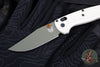 Benchmade Taggedout- Tan Grivory Handle- Green Cerakoted Elmax Steel Blade 15536GN-01