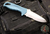 Benchmade 18040S Undercurrent- Fixed Blade- Depth Blue Polymer Handle- Magnacut Stonewash Serrated Blade 18040S