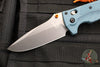 Benchmade 18060 Adira Axis Lock Folding Knife- Depth Blue Polymer Handle- Magnacut Stonewash Blade 18060