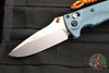 Benchmade 18065 Adira Axis Lock Folding Knife- MINI- Depth Blue Polymer Handle- Magnacut Stonewash Blade 18065