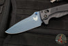 Benchmade 18060BT-01 Adira Axis Lock Folding Knife- Tempest Gray Polymer Handle- Magnacut Cerakoted Titanium Blue Finished Blade 18060BT-01