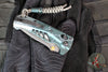 Benchmade 18065-ABEL1 Adira Axis Lock Folding Knife- MINI- Abel Collaborative Limited Edition- Special Abels Finished Aluminum Handle- Stonewash Magnacut Blade 18065-ABEL1