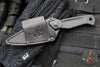 Benchmade Dacian Fixed Blade- Black Micarta Handle Scale- Black Cerakoted Blade 203BK-02