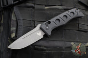 Benchmade Mini Adamas- OTS Auto- Axis Lock- Black G-10 with Gray Blade  2730GY-1
