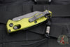 Benchmade Full Immunity OTS Auto- Wharncliffe Edge- Woodland Green Aluminum Handle- Black Plain Edge Blade- 2900BK-2