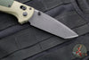 Benchmade Redoubt- Tanto Edge- Ranger Green Grivory Handle- Black Plain Edge Blade 431BK-1