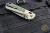 Benchmade Redoubt- Tanto Edge- Ranger Green Grivory Handle- Black Plain Edge Blade 431BK-1