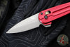 Benchmade Lowden- Axis Lock Flipper- Phoenix Red Aluminum Handle- Gray M390 Blade 491GY-01