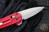 Benchmade Lowden- Axis Lock Flipper- Phoenix Red Aluminum Handle- Gray M390 Blade 491GY-01