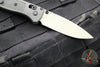 Benchmade Bugout- Drop Point- Dark Olive Grivory Handle- Desert Verde Finished Blade 535TN-11