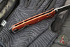 Benchmade Bailout- Tanto Edge- Burnt Orange Aluminum Handle- DLC Battleworn Plain Edge 537BK-07