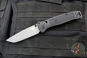 Benchmade Bailout- Tanto Edge- Black Body- Gray Plain Edge 537GY