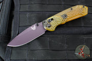 Benchmade Mini-Freek- Limited Edition- Ultem Handle- Purple Plain M4 Steel Blade 565PL-2501