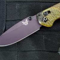 Benchmade Mini-Freek- Limited Edition- Ultem Handle- Purple Plain M4 Steel Blade 565PL-2501