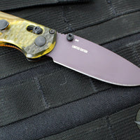 Benchmade Mini-Freek- Limited Edition- Ultem Handle- Purple Plain M4 Steel Blade 565PL-2501