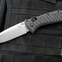 Benchmade Presidio II Black CF-Elite Handle Satin Drop Point Blade Axis Lock 570-1