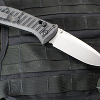 Benchmade Presidio II Black CF-Elite Handle Satin Drop Point Blade Axis Lock 570-1