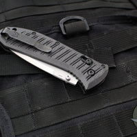 Benchmade Presidio II Black CF-Elite Handle Satin Drop Point Blade Axis Lock 570-1