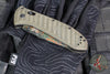 Benchmade Presidio II- Axis Lock- Limited Edition- OD Green Micarta Handle- Flecktarn Camo Finished Drop Point Blade 570CAMO-2601