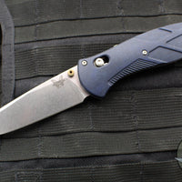 Benchmade Barrage Axis-Assisted Folder- Blue Canyon Richlite Handle- Stonewash Finished CPM-S30V Blade 581-03