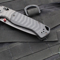 Benchmade PSK- Axis Lock Folder- Black G-10 Handle- Carbon Fiber Bolster- Black Magnacut Blade 593BK-01