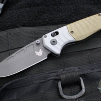 Benchmade PSK- Axis Lock Folder- OD Green G-10 Handle- Gray G-10 Bolster- Black Magnacut Blade 593BK