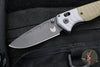 Benchmade PSK- Axis Lock Folder- OD Green G-10 Handle- Gray G-10 Bolster- Black Magnacut Blade 593BK