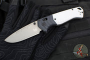 Benchmade PSK- Axis Lock Folder- Storm Gray Grivory Handle- Tempest Gray Grivory Bolster- Gray Elmax Blade 593GY-02