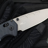 Benchmade PSK- Axis Lock Folder- Storm Gray Grivory Handle- Tempest Gray Grivory Bolster- Gray Elmax Blade 593GY-02