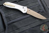 Benchmade Seven Ten Axis Lock Folder- Gray Aluminum Handle- FDE PVD Finished Blade 710FE-24