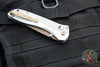 Benchmade Seven Ten Axis Lock Folder- Gray Aluminum Handle- FDE PVD Finished Blade 710FE-24