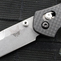 Benchmade Osbourne Axis Lock Folder- Reverse Tanto- Carbon Fiber Handle- Stonewash Blade 940-1