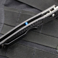 Benchmade Osbourne Axis Lock Folder- Reverse Tanto- Carbon Fiber Handle- Stonewash Blade 940-1