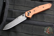 Benchmade Osbourne- Folder- Reverse Tanto- Burnt Copper Finished Aluminum Handle- Black Stonewash Finished Magnacut Blade- 940BK-03