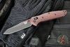 Benchmade Osbourne Reverse Tanto- Special Release- Lava Flow Fat Carbon Handle- Battlewashed DLC Blade- Axis lock folder 940BK-2502