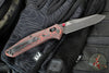 Benchmade Osbourne Reverse Tanto- Special Release- Lava Flow Fat Carbon Handle- Battlewashed DLC Blade- Axis lock folder 940BK-2502