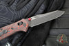 Benchmade Osbourne Reverse Tanto- Special Release- Lava Flow Fat Carbon Handle- Battlewashed DLC Blade- Axis lock folder 940BK-2502