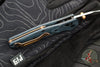 Benchmade Mini Osbourne- Reverse Tanto- Blue Denim Micarta Handle- Stonewash M390 Blade 945-04