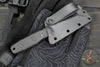 Blackside Customs Americana- Covert- Reverse Tanto Edge- Bounty Hunter Blade Finish- Black G-10 Scales  BSC-AMCO-BOUNTY-BLKG10