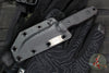 Blackside Customs Americana- Covert- Reverse Tanto Edge- Bounty Hunter Blade Finish- Black G-10 Scales  BSC-AMCO-BOUNTY-BLKG10