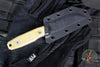 Blackside Customs Americana- Covert- Reverse Tanto Edge- Beskar Blade Finish- Brass Scales BSC-AMCO-BESKAR-BRASS