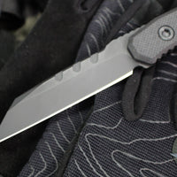 Blackside Customs Americana- Covert- Reverse Tanto Edge- Black Blade Finish- Black G-10 Scales- Black HW BSC-AMCO-BLK-BLKG10