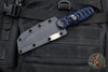 Blackside Customs Americana- Reverse Tanto Edge- Sumi Blade Finish- Cobalt Bastinelli Menuki- Bastinelli Cord Wrapped BSC-AM-SUMI-STAR-BAST