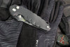 Blackside Customs Bad Idea- OTS Auto Knife- Black Textured Handle- Magnacut Foil Camo Finished Blade BSC-BA-BLKA-FOIL